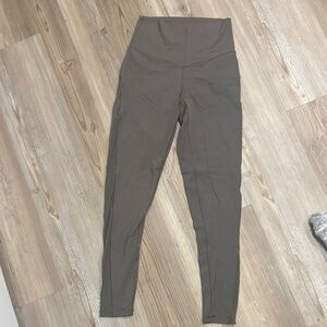 Aerie High-Waisted Brown Leggings